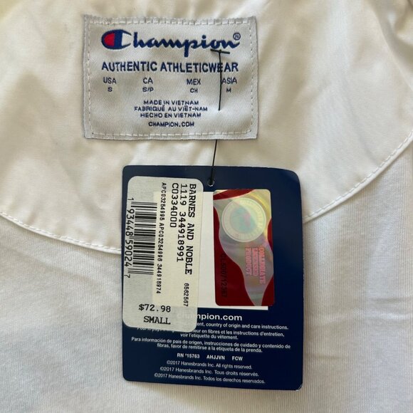 NWT Y2K Deadstock San Jose Spartans White Snap-Front Coaches Jacket Windbreaker - Picture 5 of 7